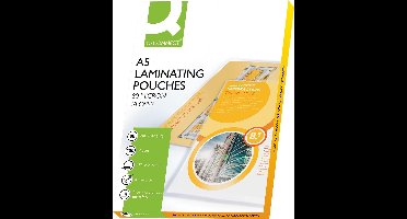 Q-CONNECT lamineeretui A5 2x 80 micron 100 stuks