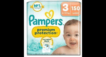 Pampers Premium Protection size 3 - 150 Luiers (5x30)