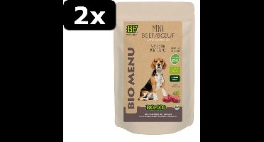 2x BIOFOOD ORGANIC RUND MENU 15X150GR