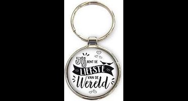 Miko - Sleutelhanger - Liefste van de wereld - Rond