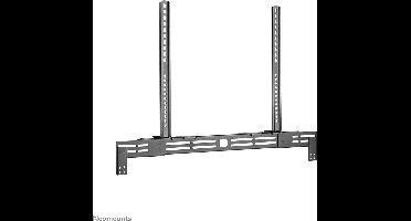 Neomounts AWL29-750BL1 universele videobar/soundbar/speaker steun, diepteverstelbaar (0-4,2 cm) - zwart