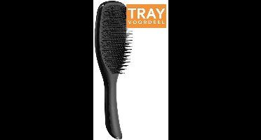 TANGLE TEEZER WET DETANGLER LARGE BLACK GLOSS HAARBORSTEL 4 X 1 STUK
