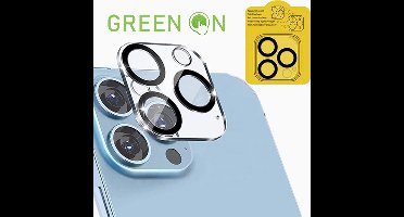 GREEN ON Lens Shield Camera Protection Galaxy A73 (5G) Clear