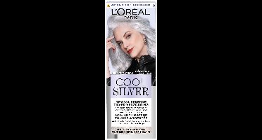 L'Oréal Paris Cool Silver - Revitaliserende Zilververzorging - Anti-Gele Gloed - Voor Lichtgrijs Haar - Parelmoer Wit