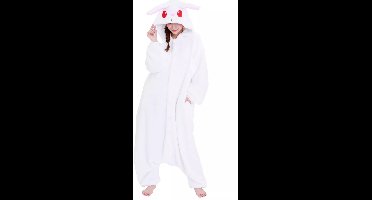 Albino Konijn Kigurumi Kostuum