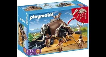 Playmobil Mamoetskelet Met Jagers - 5101