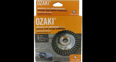 Ozaki Onkruidborstel (150 mm, H 35mm, boring 20/25,4 mm)