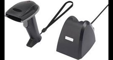 Renkforce iCR6307ABU Barcodescanner Radiografisch 1D LED Zwart Handmatig USB