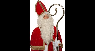 Baard en pruik sint ecru
