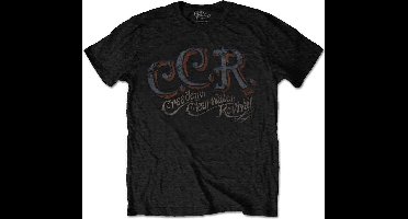 Creedence Clearwater Revival Heren Tshirt -2XL- CCR Zwart