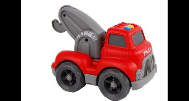 Mini Club Takelwagen Met Licht En Geluid Jongens 16 Cm Rood