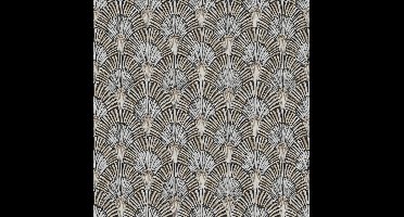 Jungle Fever Deco Fan grijs/beige JF3003