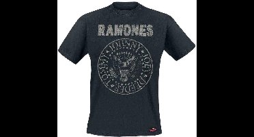 Ramones - Seal Hey Ho Heren T-shirt - XXL - Zwart