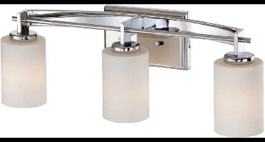 Landelijke Wandlamp - Steady Lighting - Metaal - Landelijk - G9 - L: 14.2cm - Voor Binnen / Binnen - Woonkamer - Eetkamer - Zilver