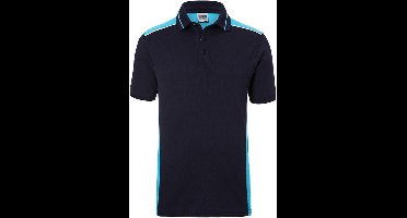 James and Nicholson Heren Werkkleding niveau 2 Polo (Marine / Turquoise)