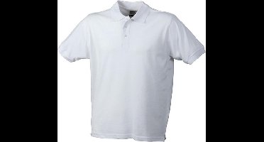 James and Nicholson Heren Werkkleding Heren Polo (Wit)