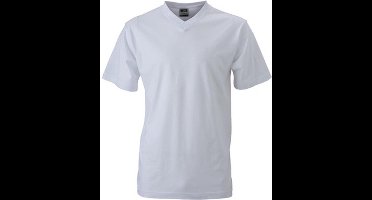 James and Nicholson Heren V Hals Tee (Wit)