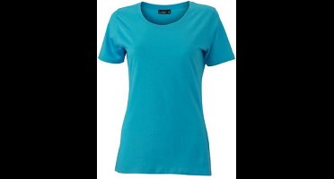 James and Nicholson Dames/dames Basic T-Shirt (Pacifisch Blauw)