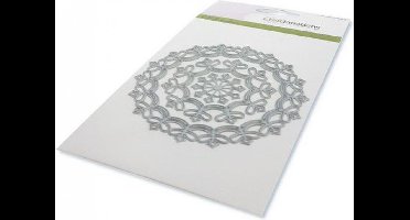 Craft Emotions stansmal - 115633/0530 border rond magic flower