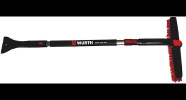 Wurth - IJskrabber Met borstel, telescopisch - IJskrabber Met borstel, telescopisch x 1 st Lengte 1400 mm
