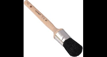 Copenhagen Pro universeel patentkwast - maat 18 - zwart Chinees varkenshaar - FSC® houten steel - ***