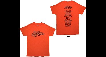 Bruce Springsteen - Tour '24 River Font Heren T-shirt - S - Oranje