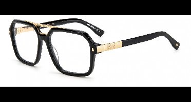 Dsquared2 D2 0035 Black gold 55/16/140 MAN Brilmonturen