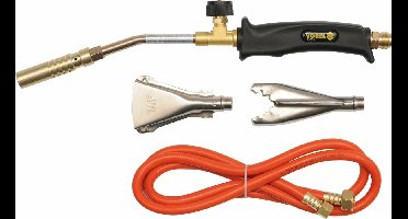 Vorel 73325 - Universele Brander Set - Drie Dysen - Gasstroomregeling - 360mm