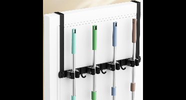 Boraboi® Multifunctionele Muurbevestigde Gereedschapshouder met Zelfklevende Optie en 7 Hangposities