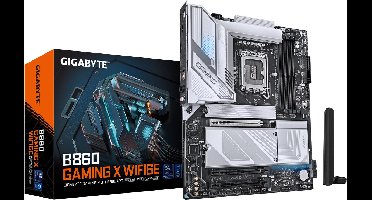 GIGABYTE B860 GAMING X WIFI6E socket 1851 - moederbord - RAID - 2,5Gb-LAN - Wi-Fi 6E - BT - Sound - ATX