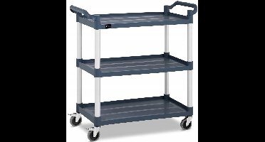 Professionele Serveerwagen 3 Plateaus Royal Catering RC-ST910SS