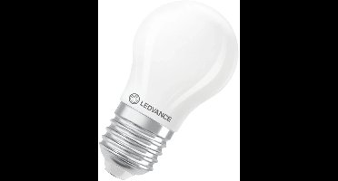 Ledvance LED Lamp P45 Filament E27 - 3.4W 470lm 2700K Mat Glas - Ø45mm - Dimbaar - Geschikt voor tafellampen, designlampen, vitrines - 10 stuks