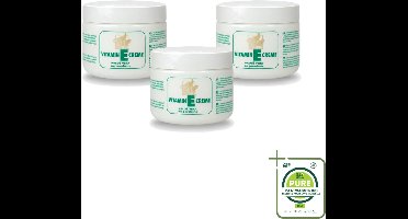 3 x Goldline - Bodycrème - Vitamine-E & Aloë Vera - Gevoelige Huid - Kalmerend - 250 ml - Grootverpakking - Vaatwasstrips - Gevoelige Huid Verzorging - Vitamine E Crème - Aloë Vera Crème - Kalmerende Crème - Huid Verzorging