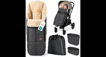 Wintervoetenzak voor Kinderwagens met Imitatie-Lamsvacht