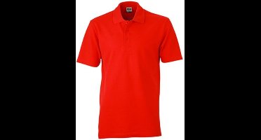 James and Nicholson Unisex Basic Polo Shirt (Rood)