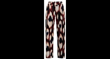 DAWN FADED BIG LW-Wine Red multi - S