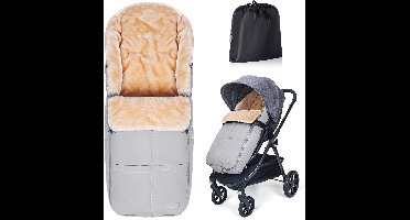 Warm Voetenzak voor Kinderwagens en Buggy's met Afneembare Voering