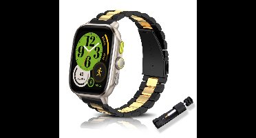 Dailygoods - Roestvrijstalen Horlogeband 20 mm voor Smartwatches