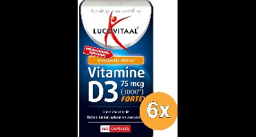 6x Lucovitaal D3 75mcg (365 capsules)