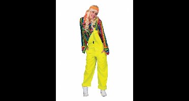 Fluor gele party overalls