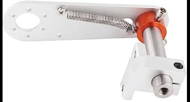 KARZO - Aluminium Encoder Beugel, Anti-Slip Verstelbare Encoder Lente Beugel Accessoires Voor 38 Mm OD 6 Mm As Encoders