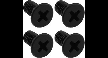 KARZO - 4 stuks roestvrijstalen geleidebus routerschroeven compatibel met Dewalt Elu Onderdelen DW613 DW625E DW629 DW614 MOF112 MOF131, 249412-20