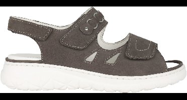 Waldläufer H-Joline - dames sandaal - Taupe - maat 40 (EU) 6.5 (UK)