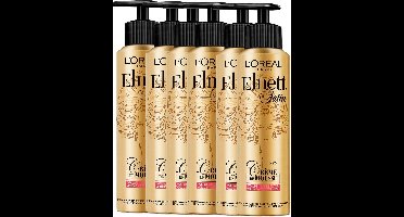L’Oréal Paris Elnett Crème de Mousse Volume - 6x 200 ml - voordeelverpakking