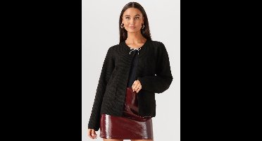 Moves Katherine Cardigan 2579 Truien & vesten Dames - Sweater - Hoodie - Vest- Zwart - Maat XS