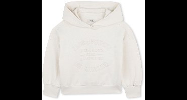 Zadig & Voltaire X60435 Hoodie Wit 6 Years Meisje