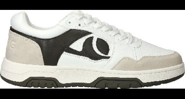 Bjorn Borg Ollie WB Sneakers Heren - Schoenen Mannen - Wit/Olijfgroen - Maat 44