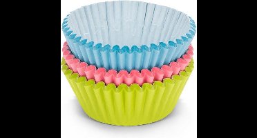 Patisse cupcakevormpjes 3 kleuren 90st
