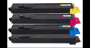Set 4x ABC huismerk toner geschikt voor Kyocera TK-8115 voor Kyocera Ecosys M8124 M8124cidn M8130 M8130cin M8130cidn M 8124 M 8124cidn M 8130 M 8130cin TK8115 TK-8115K TK-8115C TK-8115M TK-8115Y