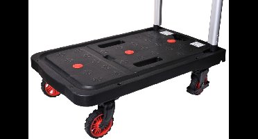 Transportkar pavo inklapbaar 137kg zwart